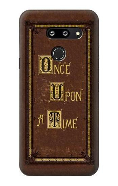 S2824 Once Upon a Time Book Cover Case Cover Custodia per LG G8 ThinQ