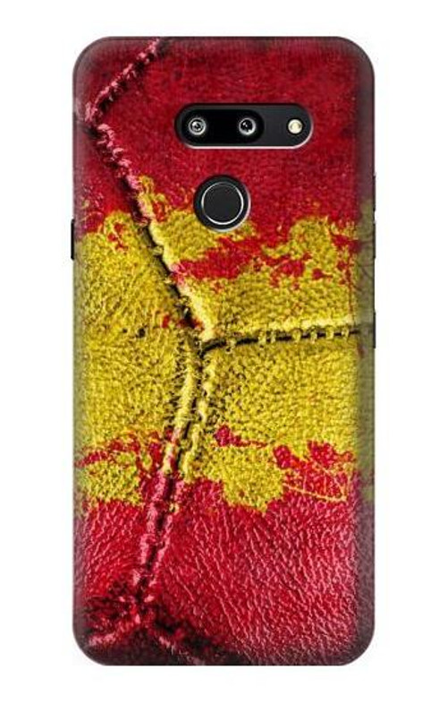 S3315 Spain Flag Vintage Football Graphic Case Cover Custodia per LG G8 ThinQ