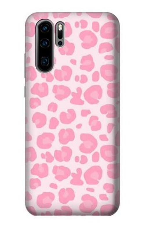 S2213 Pink Leopard Pattern Case Cover Custodia per Huawei P30 Pro