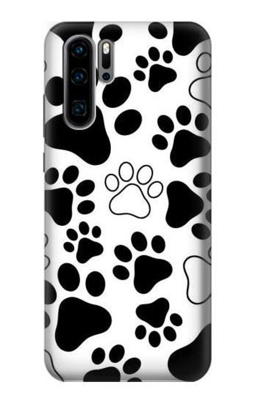 S2904 Dog Paw Prints Case Cover Custodia per Huawei P30 Pro