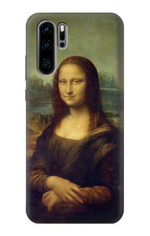 S3038 Mona Lisa Da Vinci Painting Case Cover Custodia per Huawei P30 Pro