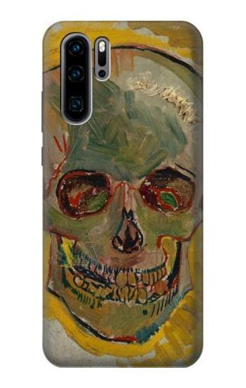 S3359 Vincent Van Gogh Skull Case Cover Custodia per Huawei P30 Pro