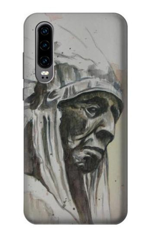 S0792 Indian Chief Case Cover Custodia per Huawei P30