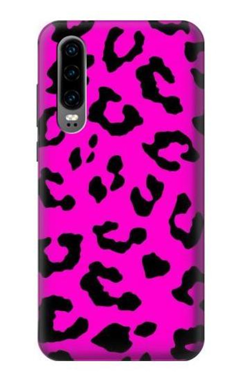 S1850 Pink Leopard Pattern Case Cover Custodia per Huawei P30