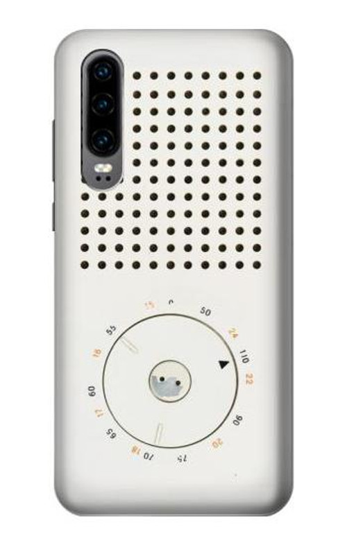 S1857 Retro Transistor Radio Case Cover Custodia per Huawei P30