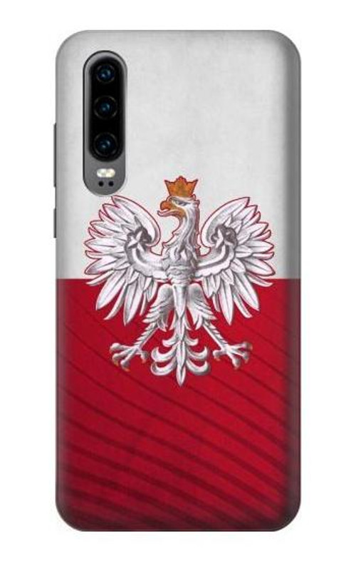 S3005 Poland Football Soccer Euro 2016 Case Cover Custodia per Huawei P30