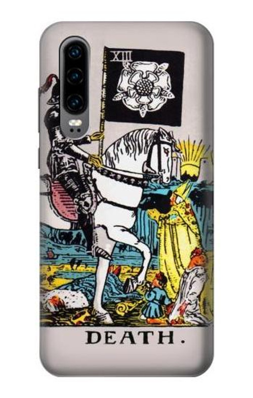 S3008 Tarot Card Death Case Cover Custodia per Huawei P30