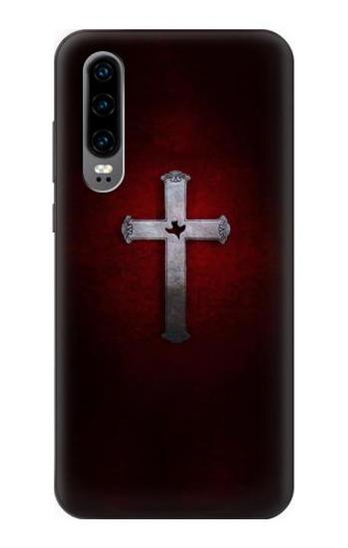 S3160 Christian Cross Case Cover Custodia per Huawei P30