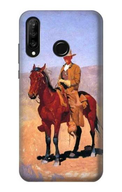 S0772 Cowboy Western Case Cover Custodia per Huawei P30 lite