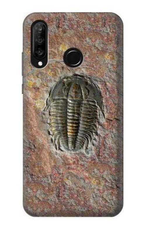 S1454 Trilobite Fossil Case Cover Custodia per Huawei P30 lite