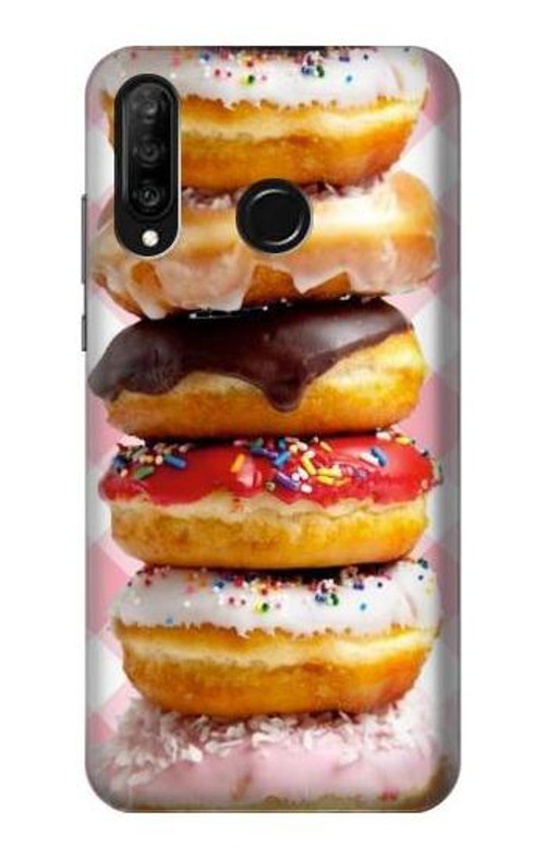 S2431 Fancy Sweet Donuts Case Cover Custodia per Huawei P30 lite S2431 Fancy Sweet Donuts Case Cover Custodia per Huawei P30 lite
