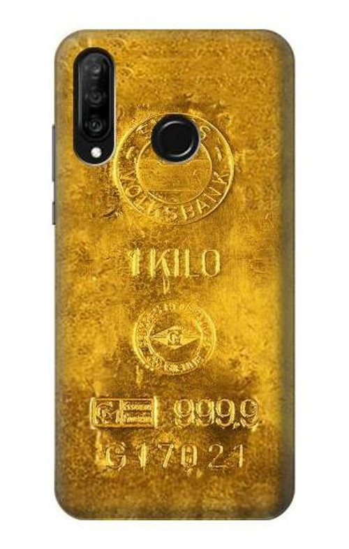 S2618 One Kilo Gold Bar Case Cover Custodia per Huawei P30 lite S2618 One Kilo Gold Bar Case Cover Custodia per Huawei P30 lite