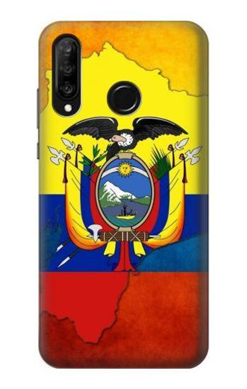 S3020 Ecuador Flag Case Cover Custodia per Huawei P30 lite