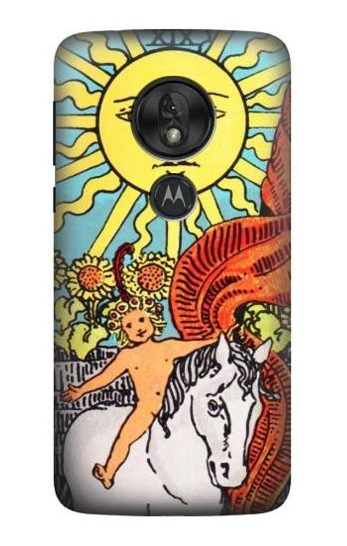 S0565 Tarot Sun Case Cover Custodia per Motorola Moto G7 Play S0565 Tarot Sun Case Cover Custodia per Motorola Moto G7 Play