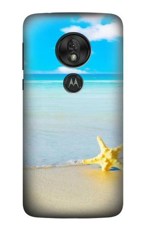 S0911 Relax at the Beach Case Cover Custodia per Motorola Moto G7 Play