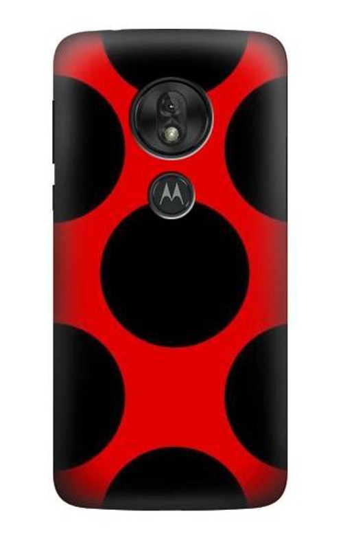 S1829 Ladybugs Dot Pattern Case Cover Custodia per Motorola Moto G7 Play