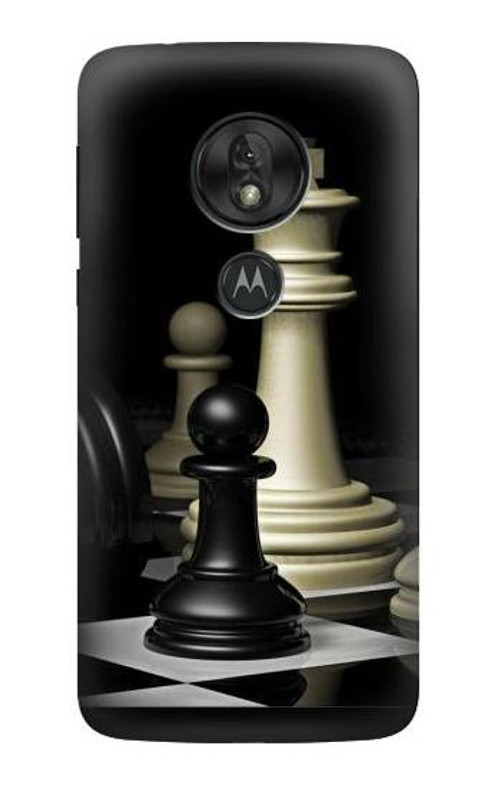 S2262 Chess King Case Cover Custodia per Motorola Moto G7 Play