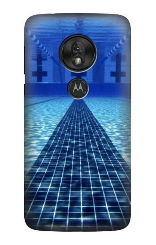 S2429 Swimming Pool Case Cover Custodia per Motorola Moto G7 Play