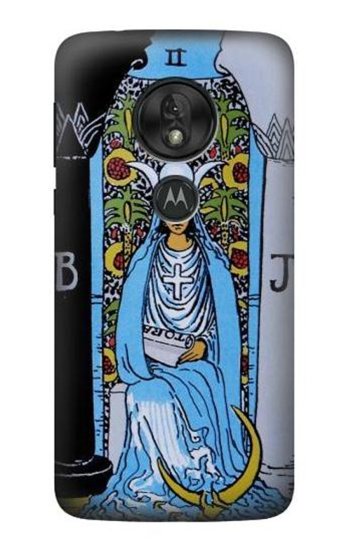 S2764 High Priestess Tarot Card Case Cover Custodia per Motorola Moto G7 Play S2764 High Priestess Tarot Card Case Cover Custodia per Motorola Moto G7 Play