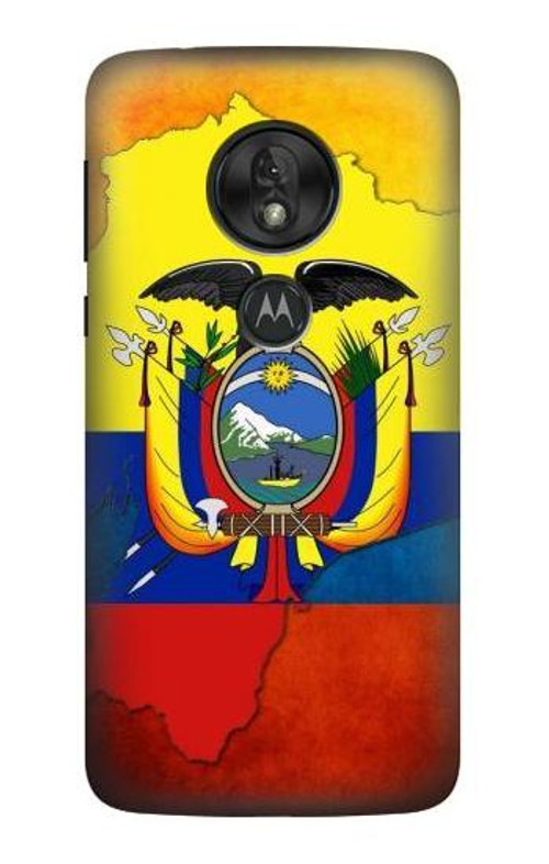 S3020 Ecuador Flag Case Cover Custodia per Motorola Moto G7 Play