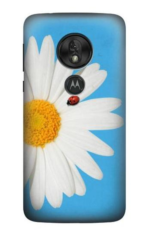 S3043 Vintage Daisy Lady Bug Case Cover Custodia per Motorola Moto G7 Play