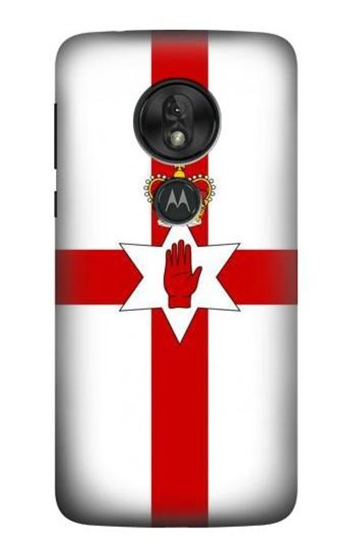 S3089 Flag of Northern Ireland Case Cover Custodia per Motorola Moto G7 Play