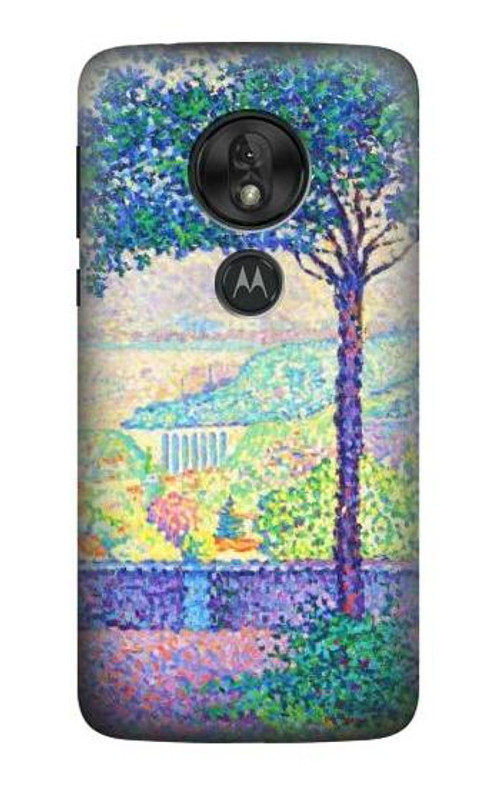 S3349 Paul Signac Terrace of Meudon Case Cover Custodia per Motorola Moto G7 Play