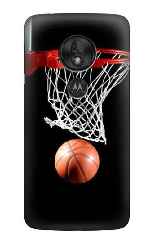 S0066 Basketball Case Cover Custodia per Motorola Moto G7 Power
