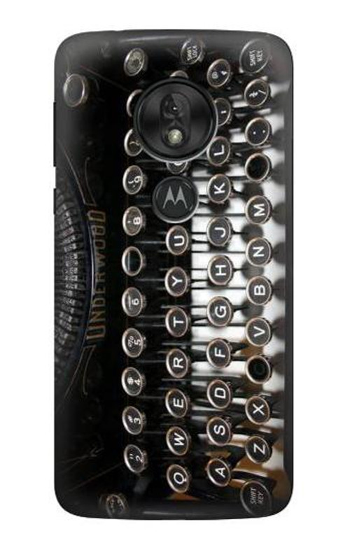 S0620 Typewriter Case Cover Custodia per Motorola Moto G7 Power S0620 Typewriter Case Cover Custodia per Motorola Moto G7 Power