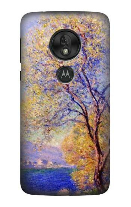 S3339 Claude Monet Antibes Seen from the Salis Gardens Case Cover Custodia per Motorola Moto G7 Power