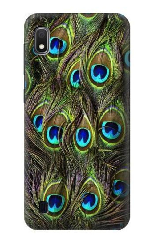 S1965 Peacock Feather Case Cover Custodia per Samsung Galaxy A10