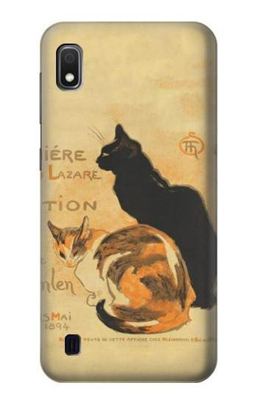 S3229 Vintage Cat Poster Case Cover Custodia per Samsung Galaxy A10