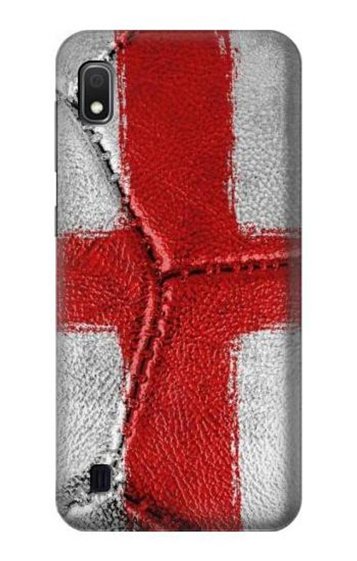 S3316 England Flag Vintage Football Graphic Case Cover Custodia per Samsung Galaxy A10