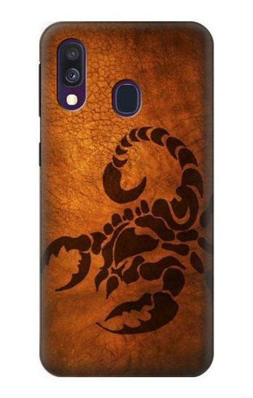 S0683 Scorpion Tattoo Case Cover Custodia per Samsung Galaxy A40 S0683 Scorpion Tattoo Case Cover Custodia per Samsung Galaxy A40