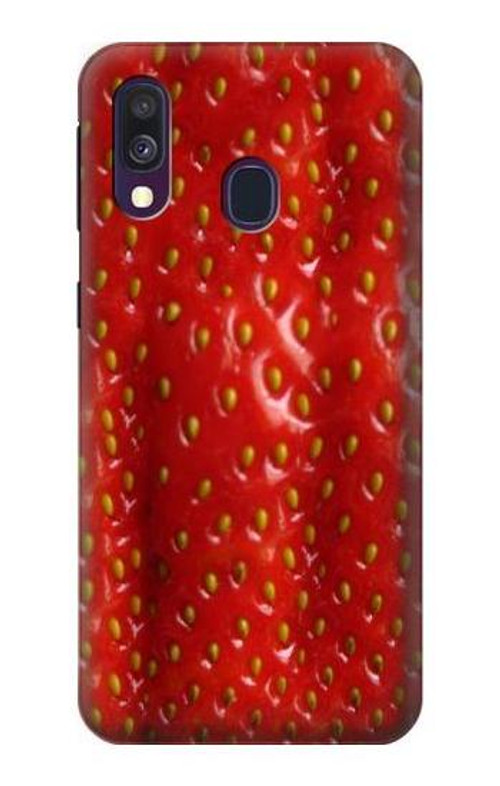 S2225 Strawberry Case Cover Custodia per Samsung Galaxy A40