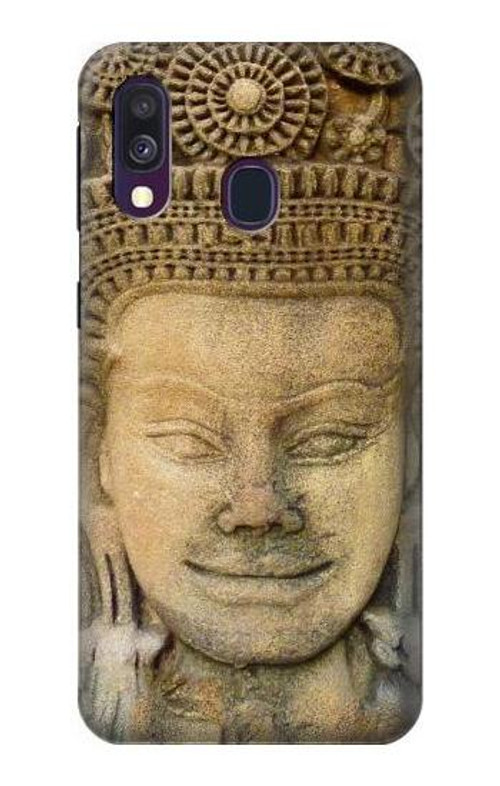 S2416 Apsaras Angkor Wat Cambodian Art Case Cover Custodia per Samsung Galaxy A40 S2416 Apsaras Angkor Wat Cambodian Art Case Cover Custodia per Samsung Galaxy A40
