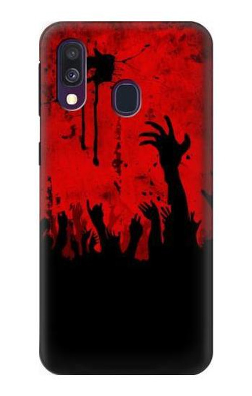 S2458 Zombie Hands Case Cover Custodia per Samsung Galaxy A40