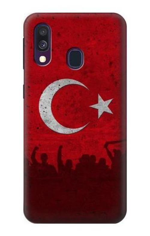 S2991 Turkey Football Soccer Euro 2016 Case Cover Custodia per Samsung Galaxy A40