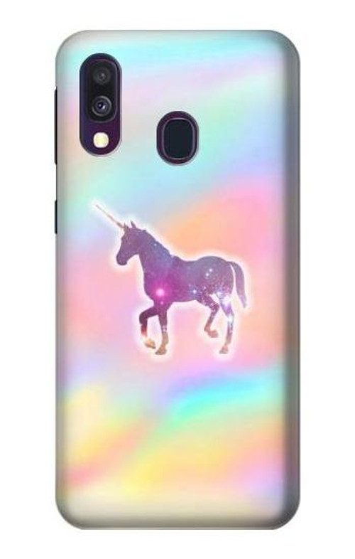 S3203 Rainbow Unicorn Case Cover Custodia per Samsung Galaxy A40