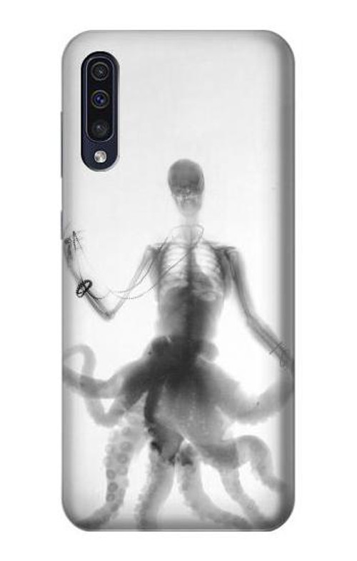 S1432 Skull Octopus X-ray Case Cover Custodia per Samsung Galaxy A50 S1432 Skull Octopus X-ray Case Cover Custodia per Samsung Galaxy A50