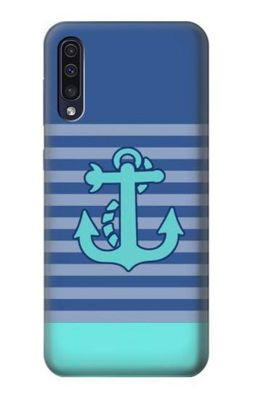 S2081 Nautical Anchor Case Cover Custodia per Samsung Galaxy A50 S2081 Nautical Anchor Case Cover Custodia per Samsung Galaxy A50