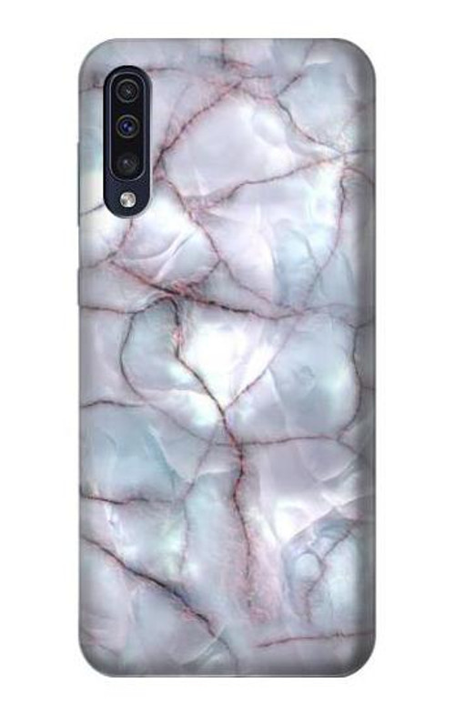 S2316 Dark Blue Marble Texture Graphic Print Case Cover Custodia per Samsung Galaxy A50