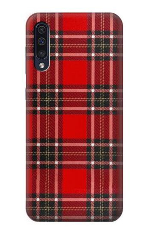 S2374 Tartan Red Pattern Case Cover Custodia per Samsung Galaxy A50
