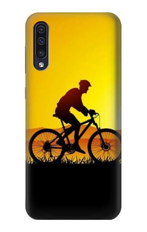 S2385 Bicycle Bike Sunset Case Cover Custodia per Samsung Galaxy A50