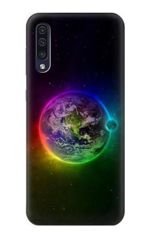 S2570 Colorful Planet Case Cover Custodia per Samsung Galaxy A50