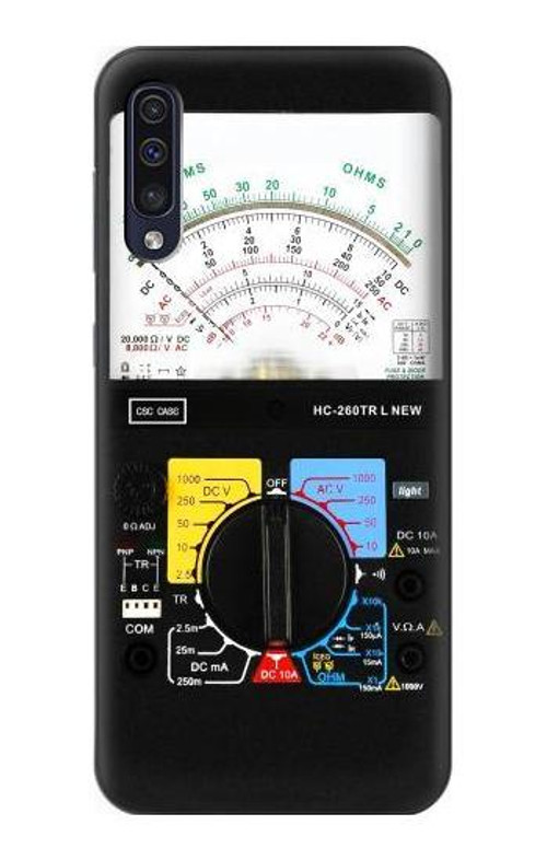 S2660 Analog Multimeter Graphic Printed Case Cover Custodia per Samsung Galaxy A50