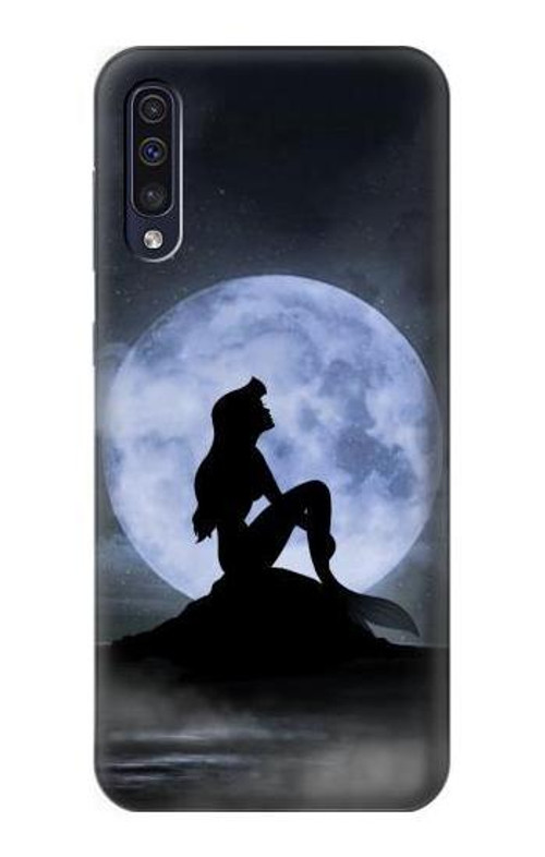 S2668 Mermaid Silhouette Moon Night Case Cover Custodia per Samsung Galaxy A50 S2668 Mermaid Silhouette Moon Night Case Cover Custodia per Samsung Galaxy A50