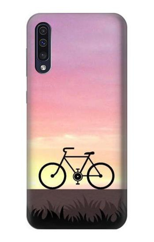 S3252 Bicycle Sunset Case Cover Custodia per Samsung Galaxy A50