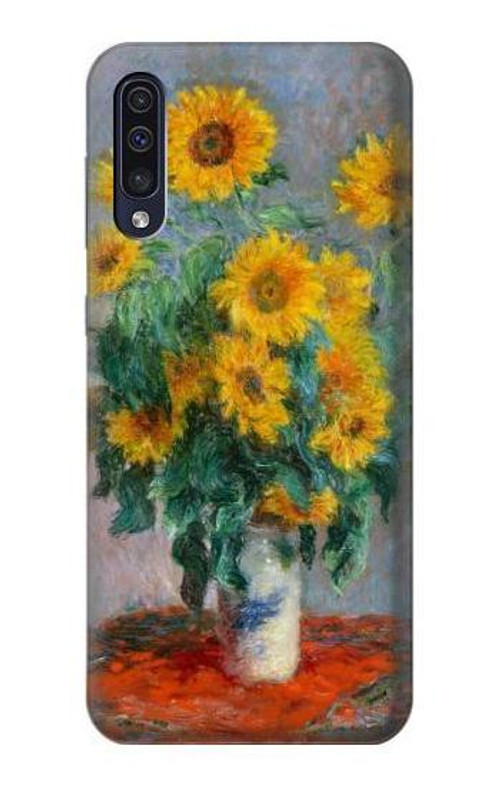 S2937 Claude Monet Bouquet of Sunflowers Case Cover Custodia per Samsung Galaxy A70