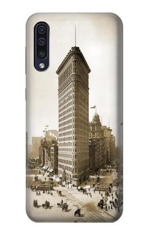 S3046 Old New York Flatiron Building Case Cover Custodia per Samsung Galaxy A70